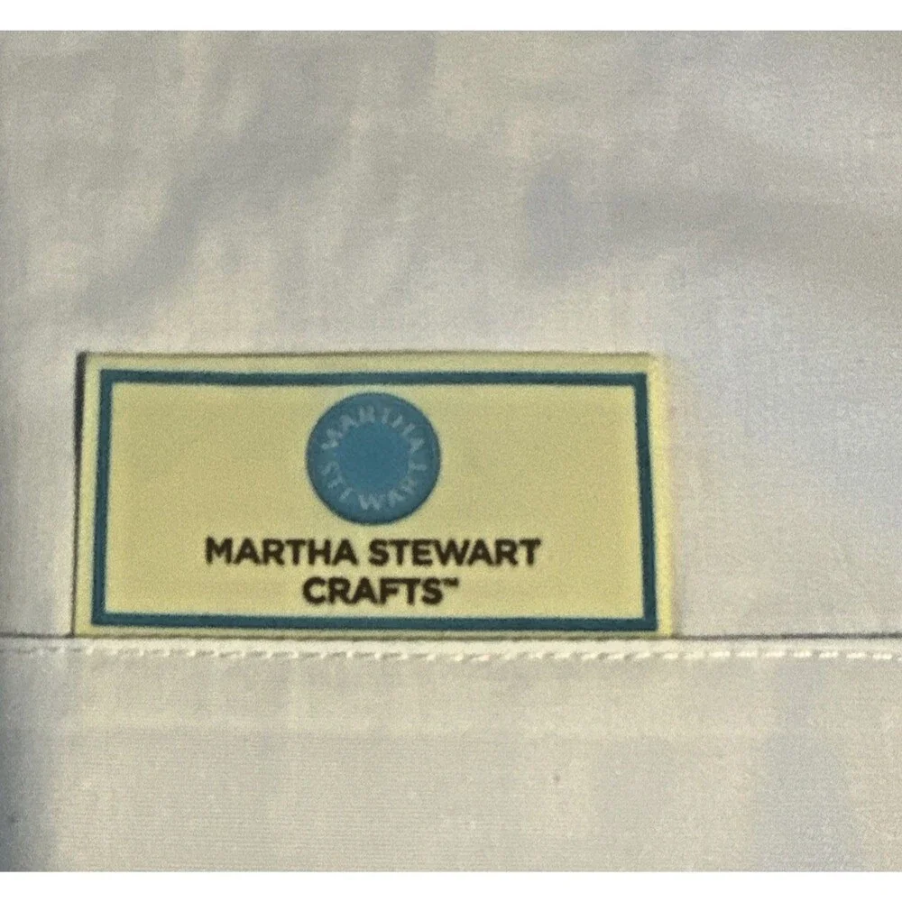 Hand stitched with intial M Pillowcases Standard Size